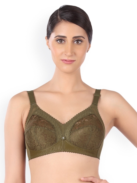 Triumph Form & Beauty 58 Wireless Non Padded Support and Shape Full Coverage Classics Bra, Olive
Triumph Form & Beauty 58 Wireless Non Padded Support and Shape Full Coverage Classics Bra, Olive
