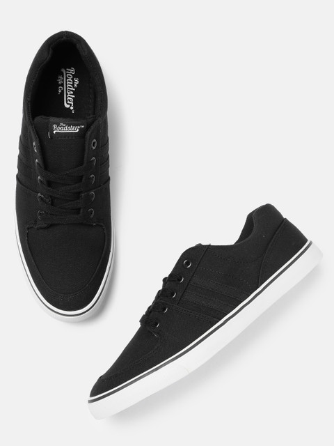 Roadster Men Black Sneakers 
Roadster Men Black Sneakers