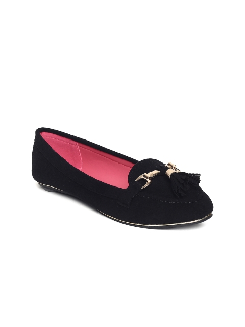 Catwalk Women Black Tasselled Ballerinas