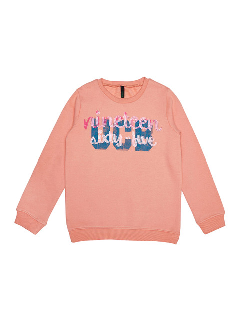 United Colors of Benetton Girls Peach-Coloured Printed Sweatshirt
United Colors of Benetton Girls Peach-Coloured Printed Sweatshirt