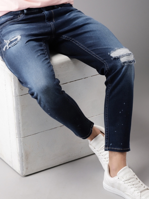 Moda Rapido Men Blue Tapered Fit Cropped Mid-Rise Mildly Distressed Stretchable Jeans
Moda Rapido Men Blue Tapered Fit Cropped Mid-Rise Mildly Distressed Stretchable Jeans