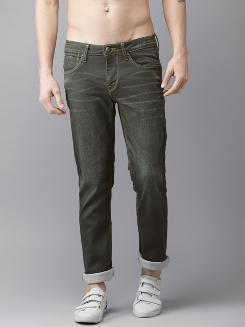 Flying Machine Men Olive Green Michael Tapered Fit Mid-Rise Clean Look Stretchable Jeans
Flying Machine Men Olive Green Michael Tapered Fit Mid-Rise Clean Look Stretchable Jeans