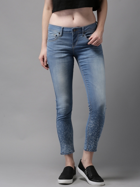 Moda Rapido Women Blue Skinny Fit Mid-Rise Ankle Length Clean Look Stretchable Jeans
Moda Rapido Women Blue Skinny Fit Mid-Rise Ankle Length Clean Look Stretchable Jeans