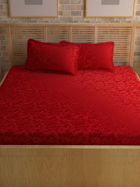 Story@home Red Floral Flat 400 TC Cotton 1 King Bedsheet with 2 Pillow Covers
Story@home Red Floral Flat 400 TC Cotton 1 King Bedsheet with 2 Pillow Covers
