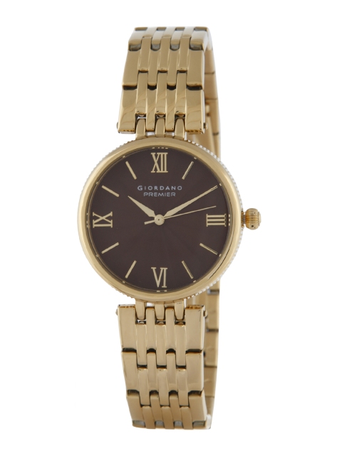 GIORDANO Women Brown Analogue Watch 2882-33