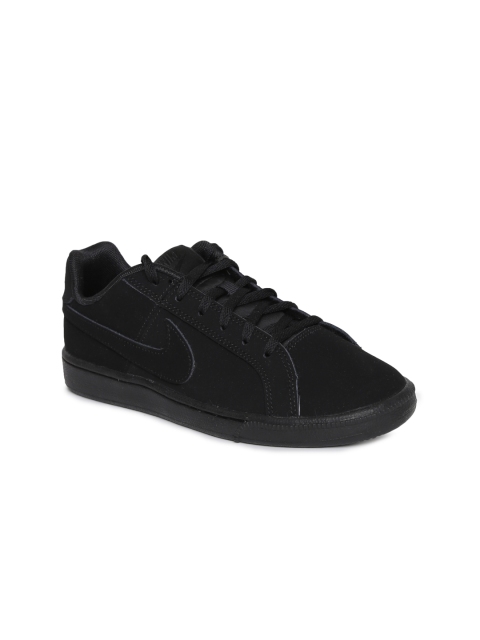 Nike Boys Black COURT ROYALE (GS) Sneakers