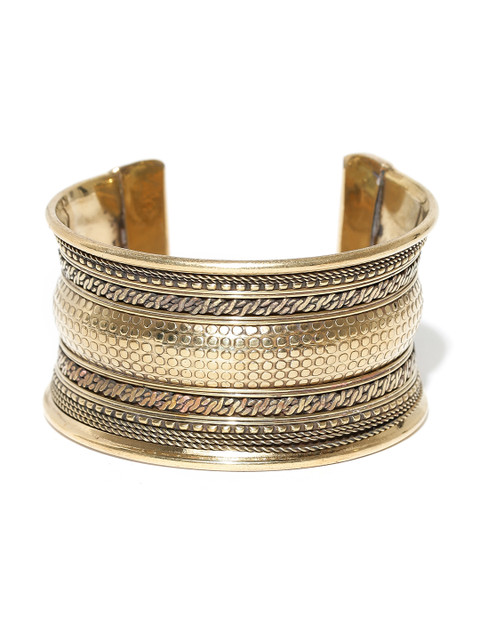 Priyaasi Gold-Toned Cuff Bracelet 
Priyaasi Gold-Toned Cuff Bracelet