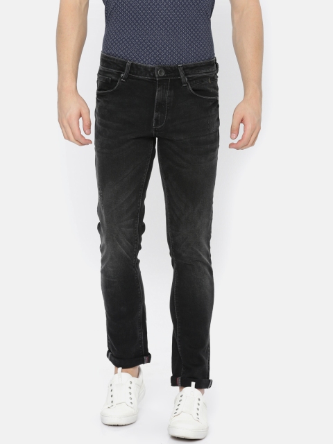 United Colors of Benetton Men Black Skinny Fit Mid-Rise Low Distress Stretchable Jeans
United Colors of Benetton Men Black Skinny Fit Mid-Rise Low Distress Stretchable Jeans