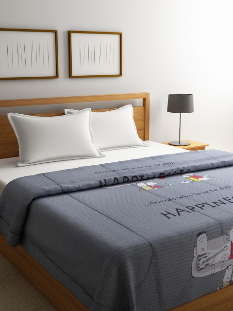 STELLAR HOME Grey Cartoon Characters AC Room 120 GSM Double Bed Comforter
STELLAR HOME Grey Cartoon Characters AC Room 120 GSM Double Bed Comforter