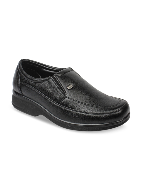 Action Men Black Semi-Formal Shoes