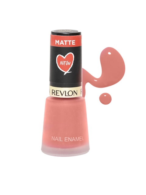 Revlon New Coral Matte Nail Enamel 523