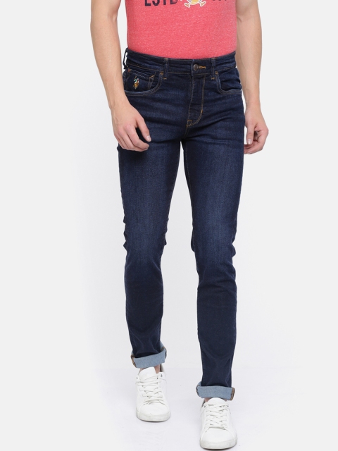 U.S. Polo Assn. Denim Co. Men Blue Regular Fit Mid-Rise Clean Look Stretchable Jeans
U.S. Polo Assn. Denim Co. Men Blue Regular Fit Mid-Rise Clean Look Stretchable Jeans