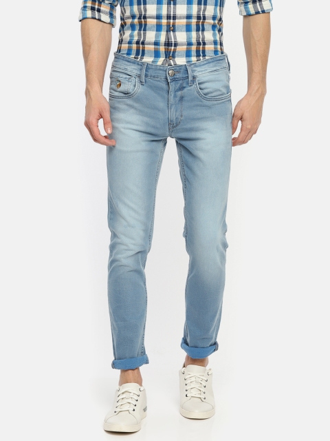 U.S. Polo Assn. Denim Co., Men Blue Skinny Fit Mid-Rise Clean Look Stretchable Jeans
U.S. Polo Assn. Denim Co., Men Blue Skinny Fit Mid-Rise Clean Look Stretchable Jeans