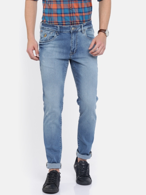 U.S. Polo Assn. Denim Co. Men Blue Tapered Fit Mid-Rise Clean Look Stretchable Jeans
U.S. Polo Assn. Denim Co. Men Blue Tapered Fit Mid-Rise Clean Look Stretchable Jeans