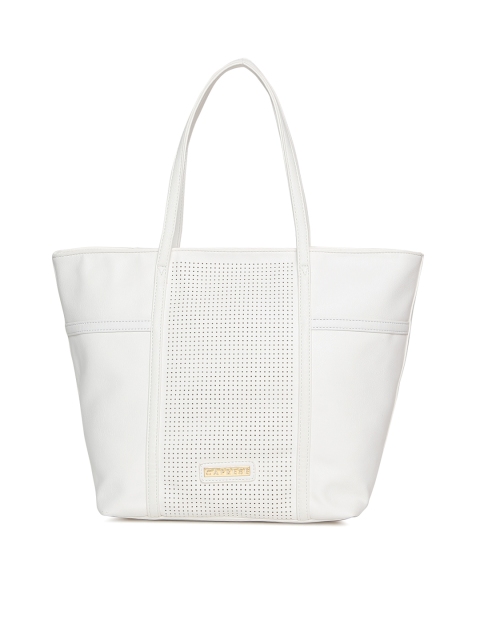 Caprese White Tote Bag