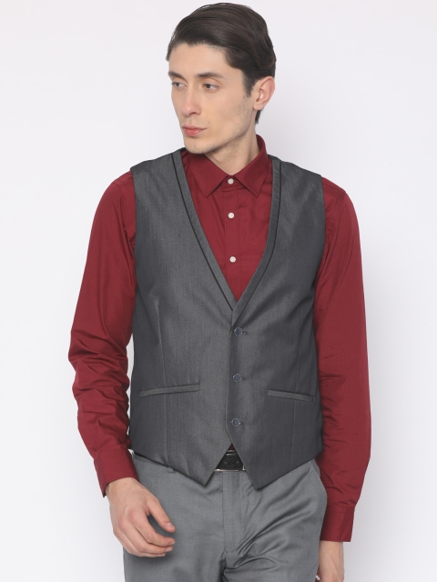 V Dot Grey Waistcoat