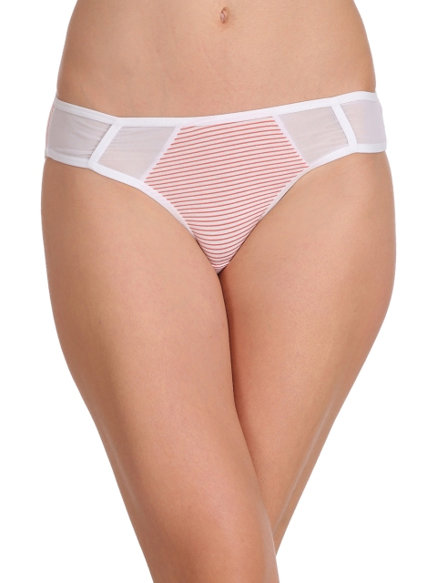 Clovia Women Orange Striped Cotton Low Waist Bikini Briefs with Powernet Wings PN2123P16S
Clovia Women Orange Striped Cotton Low Waist Bikini Briefs with Powernet Wings PN2123P16S