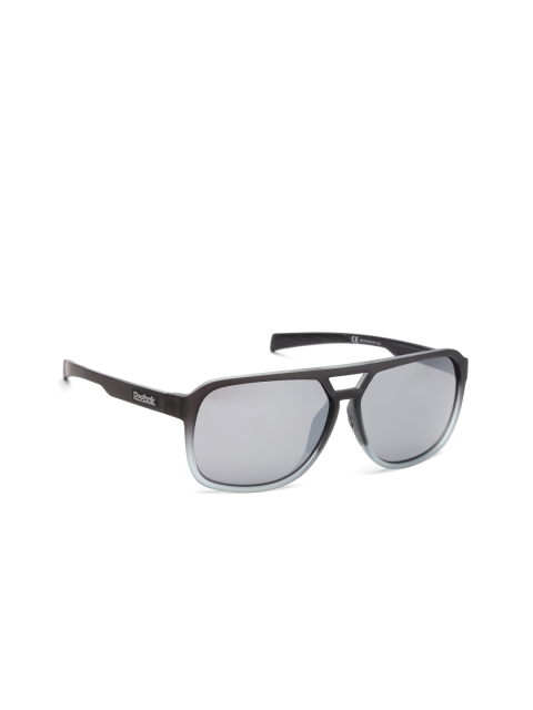 Reebok Men Square Sunglasses AF8, Grey