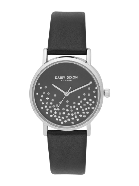 Daisy Dixon Women Gunmetal-Toned Analogue Watch DD053BS, Metallic