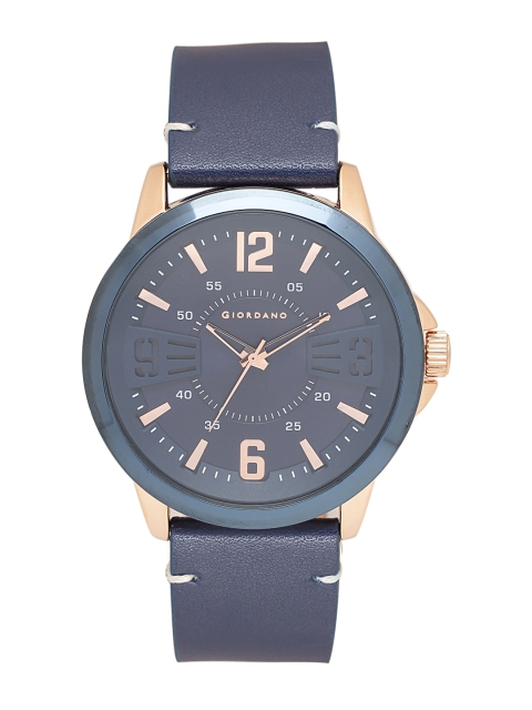 GIORDANO Men Navy Analogue Watch C1014-03, Navy blue