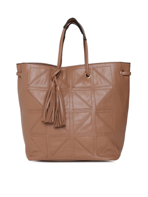 CODE by Lifestyle Brown Solid Shoulder Bag