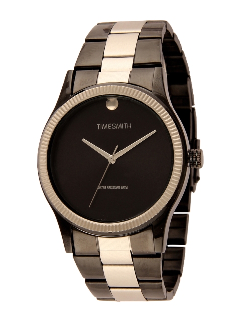 TIMESMITH Men Black Analogue Watch
