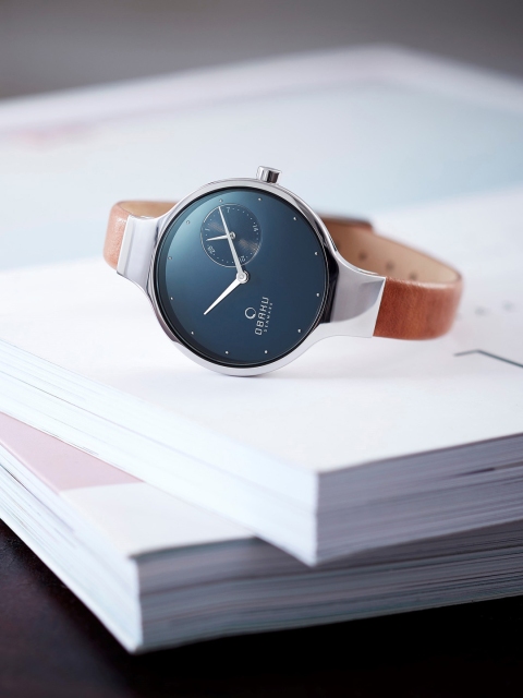 Obaku Women Blue Analogue Watch V201LDCLRZ