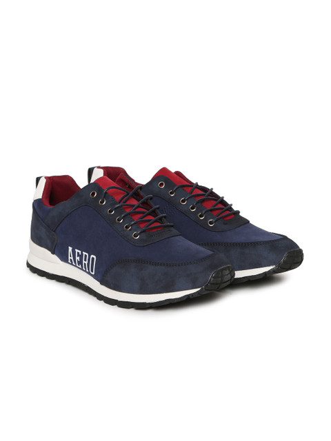 Aeropostale Men Navy Blue Hussey Sneakers 
Aeropostale Men Navy Blue Hussey Sneakers