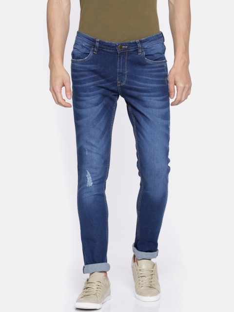 Arrow Blue Jean Co. Men Blue Slim Fit Mid-Rise Low Distress Stretchable Jeans
Arrow Blue Jean Co. Men Blue Slim Fit Mid-Rise Low Distress Stretchable Jeans