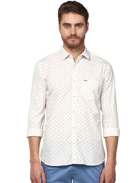 Park Avenue Men White Slim Fit Printed Casual Shirt
Park Avenue Men White Slim Fit Printed Casual Shirt