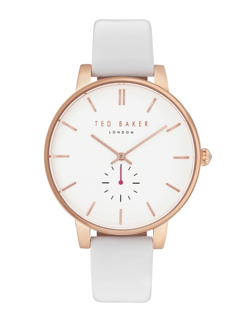 Ted Baker Women White Analogue Watch 10031539