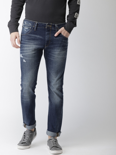 Levis Men Blue Skinny Straight Fit Mid-Rise Mildly Distressed Stretchable Jeans 65504
Levis Men Blue Skinny Straight Fit Mid-Rise Mildly Distressed Stretchable Jeans 65504