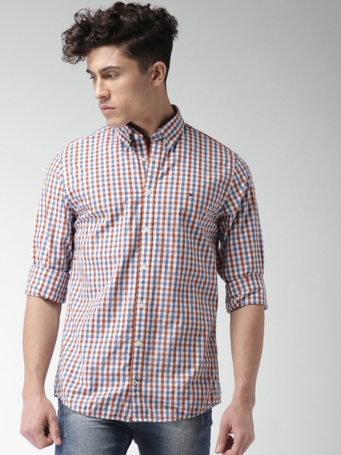 Tommy Hilfiger Men Multicoloured Smart Regular Fit Checked Casual Shirt, Multi
Tommy Hilfiger Men Multicoloured Smart Regular Fit Checked Casual Shirt, Multi