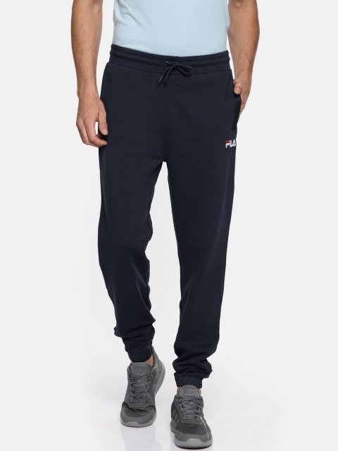 FILA Men Navy Blue Joggers