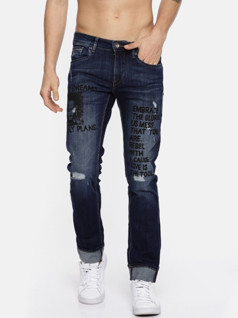 Flying Machine Men Blue Jackson Skinny Fit High-Rise Mildly Distressed Stretchable Jeans
Flying Machine Men Blue Jackson Skinny Fit High-Rise Mildly Distressed Stretchable Jeans
