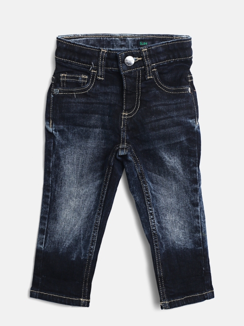 United Colors of Benetton Boys Navy Slim Fit Mid-Rise Clean Look Stretchable Jeans, Navy blue
United Colors of Benetton Boys Navy Slim Fit Mid-Rise Clean Look Stretchable Jeans, Navy blue