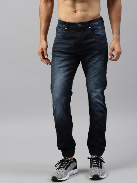 HRX by Hrithik Roshan Men Blue Jogger Mid-Rise Clean Look Stretchable Jeans
HRX by Hrithik Roshan Men Blue Jogger Mid-Rise Clean Look Stretchable Jeans