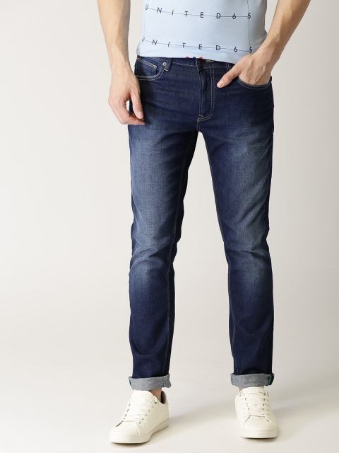 United Colors of Benetton Men Navy Skinny Fit Mid-Rise Clean Look Stretchable Jeans, Navy blue
United Colors of Benetton Men Navy Skinny Fit Mid-Rise Clean Look Stretchable Jeans, Navy blue