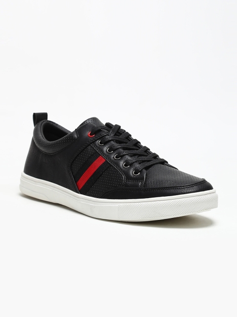 LOCOMOTIVE Men Black Sneakers