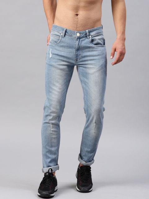 HRX by Hrithik Roshan Men Blue Skinny Fit Mid-Rise Mildly Distressed Stretchable Jeans
HRX by Hrithik Roshan Men Blue Skinny Fit Mid-Rise Mildly Distressed Stretchable Jeans