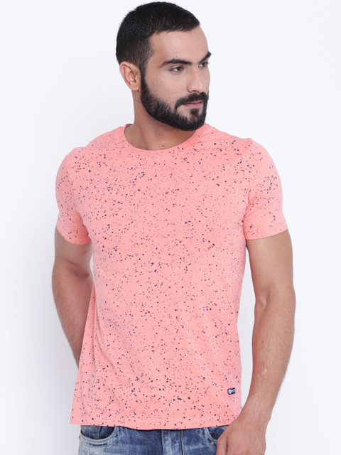 Monte Carlo Men Peach-Coloured Printed Round Neck T-shirt
Monte Carlo Men Peach-Coloured Printed Round Neck T-shirt