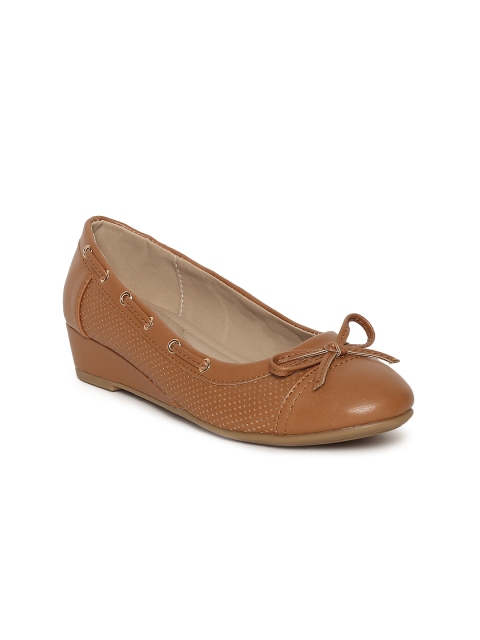 CODE by Lifestyle Women Brown Solid Wedges