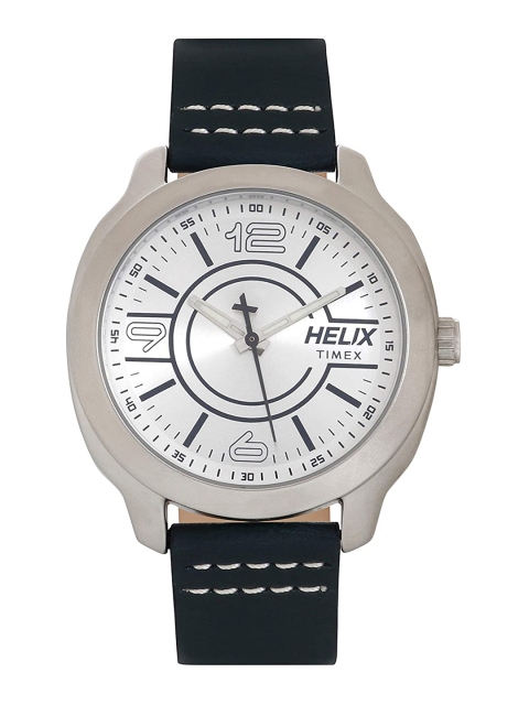 Helix Men Silver-Toned Analogue Watch TW018HG07