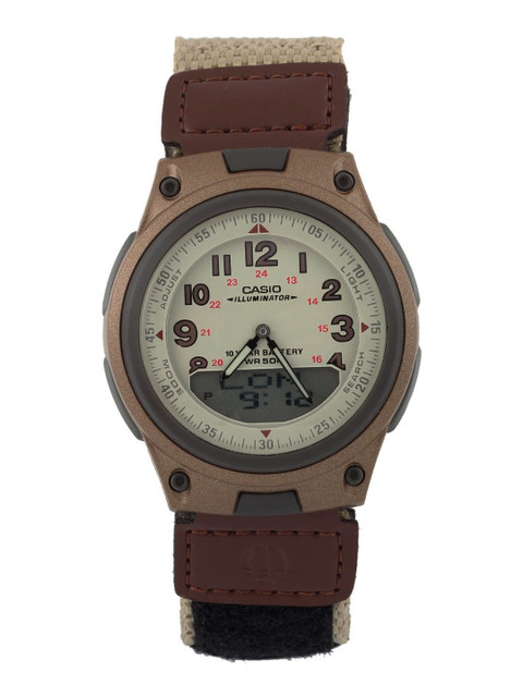 Casio Youth Combination Men Brown Analogue and Digital watch AD125 AW-80V-5BVDF
Casio Youth Combination Men Brown Analogue and Digital watch AD125 AW-80V-5BVDF