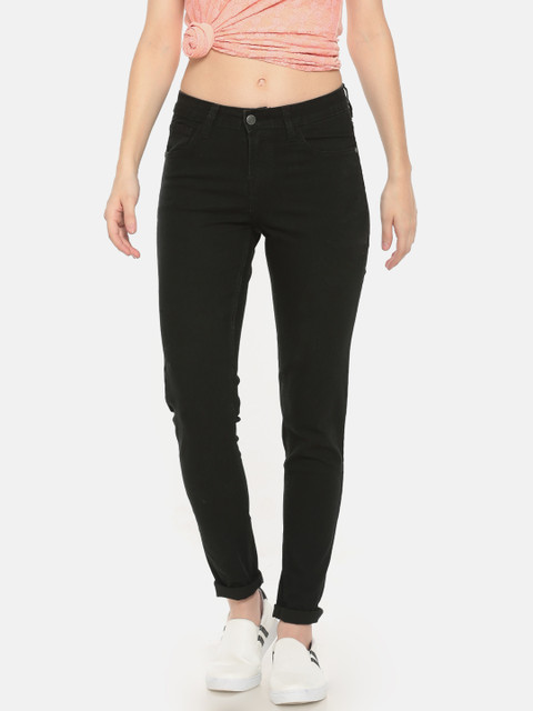 Newport Women Black Slim Fit Mid-Rise Clean Look Stretchable Jeans
Newport Women Black Slim Fit Mid-Rise Clean Look Stretchable Jeans