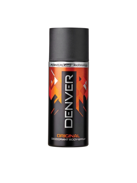 Denver Men Original Deodorant 150 ml, Black
