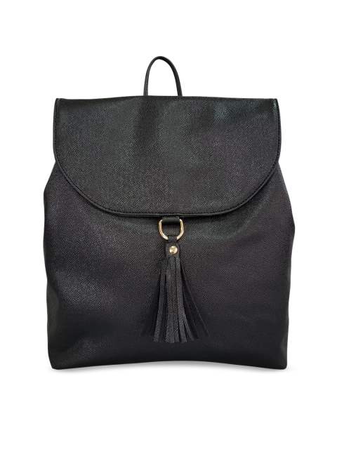 Toteteca Women Black Solid Backpack