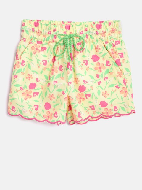 United Colors of Benetton Girls Cream-Coloured & Pink Printed Regular Fit Regular Shorts
United Colors of Benetton Girls Cream-Coloured & Pink Printed Regular Fit Regular Shorts