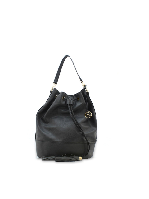 Diana Korr Black Solid Shoulder Bag