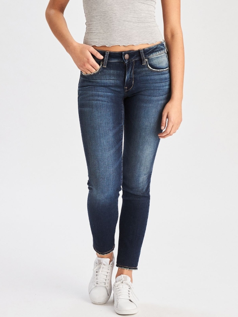 AMERICAN EAGLE OUTFITTERS Women Blue Skinny Fit Mid-Rise Clean Look Stretchable Jeans
AMERICAN EAGLE OUTFITTERS Women Blue Skinny Fit Mid-Rise Clean Look Stretchable Jeans